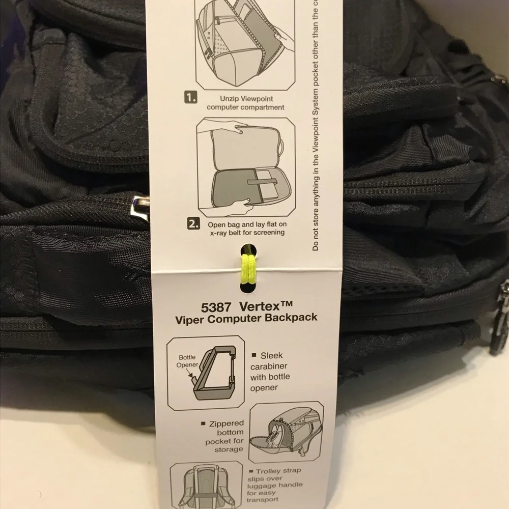 Vertex 5387 Viper Computer Backpack - Picture 10 of 15